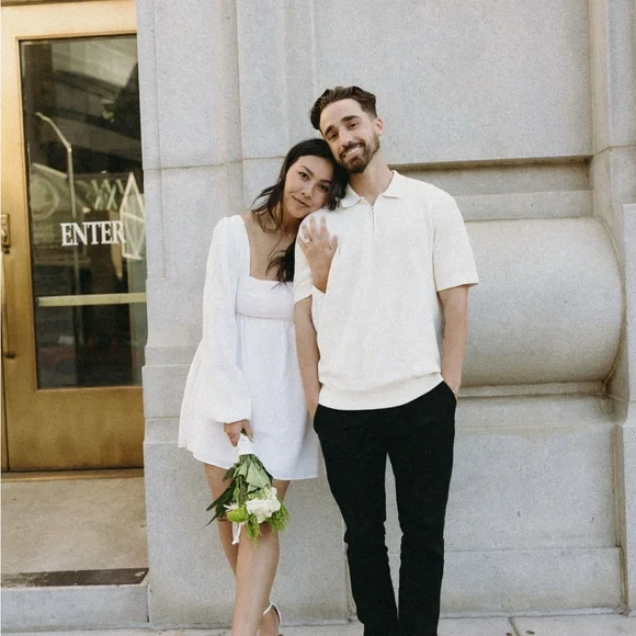 Show Me Your MuMu Cream Mini Dress - Picture 7 of 7